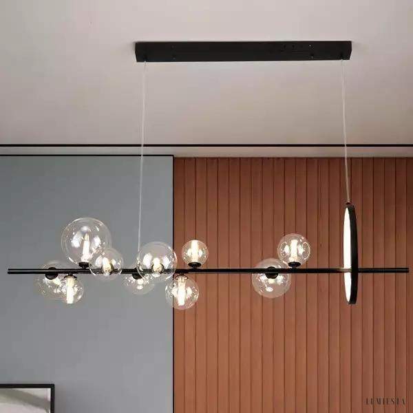 image_10-133.jpg Stamj - Lampa wisząca liniowa z kulami szklanymi nowoczesny design
