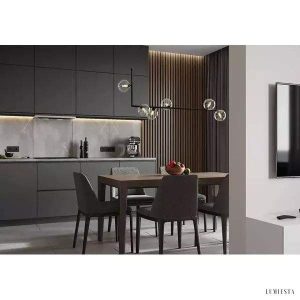 Lampa wisząca Wera w nowoczesnym stylu geometrycznym