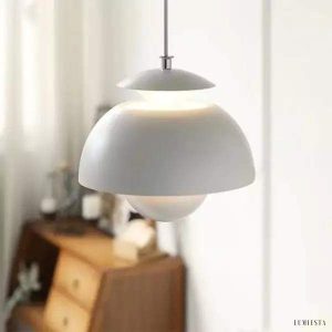 Metalowa lampa wisząca Dalia w nowoczesnym stylu