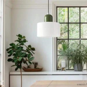 Mondi - cylindryczna lampa wisząca z elegancką, prostą linią