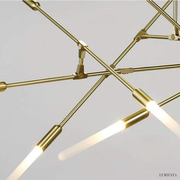 Lampa wisząca Dori w nowoczesnym stylu z modulowanym designem