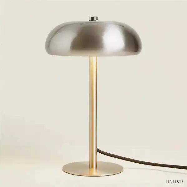 Stylowa minimalistyczna lampa stołowa w różnych kolorach