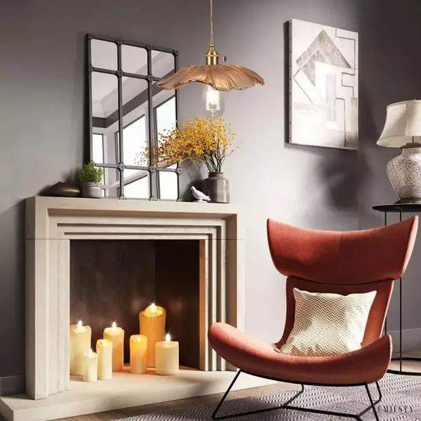 image_11-26.jpg Szklana lampa wisząca retro Lotus z przezroczystym kloszem