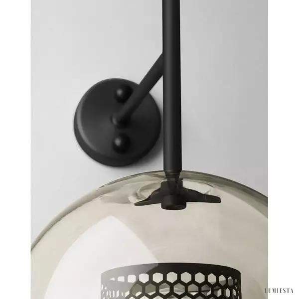 Wall Lamp Chiswick Glass Stylish Glass Capsule