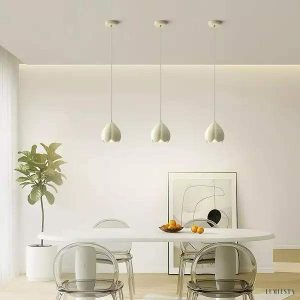 Lampa Wisząca Kwiatowa w Stylu Francuskim z Pąkami