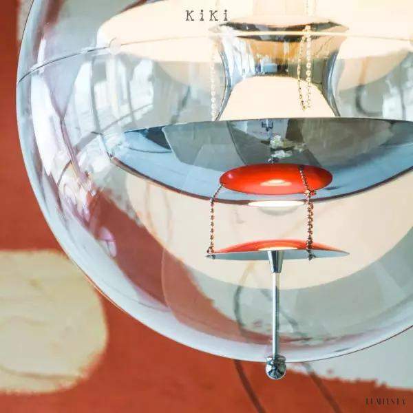 Lampa wisząca West nowoczesny klosz kula eleganckie oświetlenie