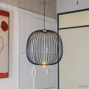 image_12-131.jpg Lampa Wisząca Rim w Kształcie Latarni Styl Nowoczesny
