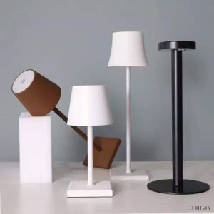 Nowoczesna lampa stołowa LED z regulacją jasności