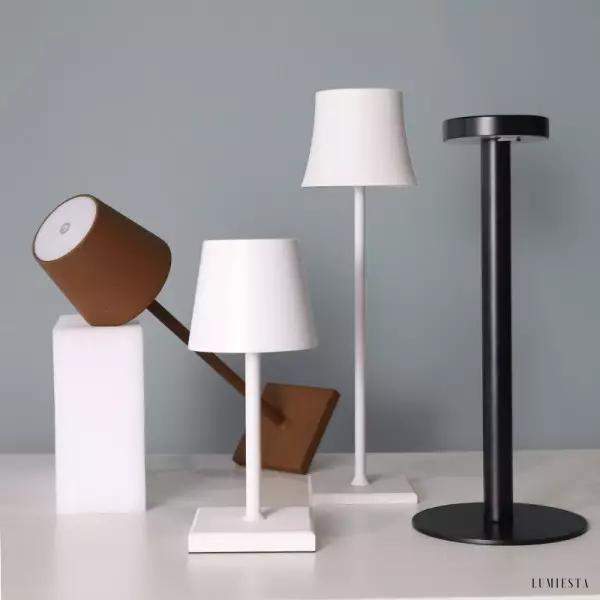 Nowoczesna lampa stołowa LED z regulacją jasności