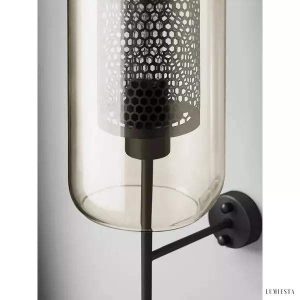 Wall Lamp Chiswick Glass Stylish Glass Capsule