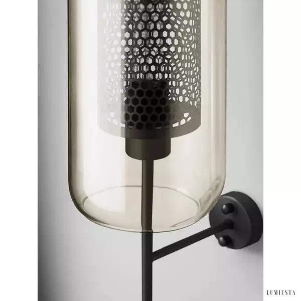 Wall Lamp Chiswick Glass Stylish Glass Capsule