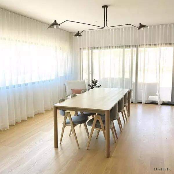 Obeji - Lampa sufitowa stylowa z regulowanym kloszem