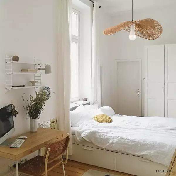 image_12-41.jpg Rattanowa lampa wisząca Wabi Sabi ze słomkowym kapeluszem