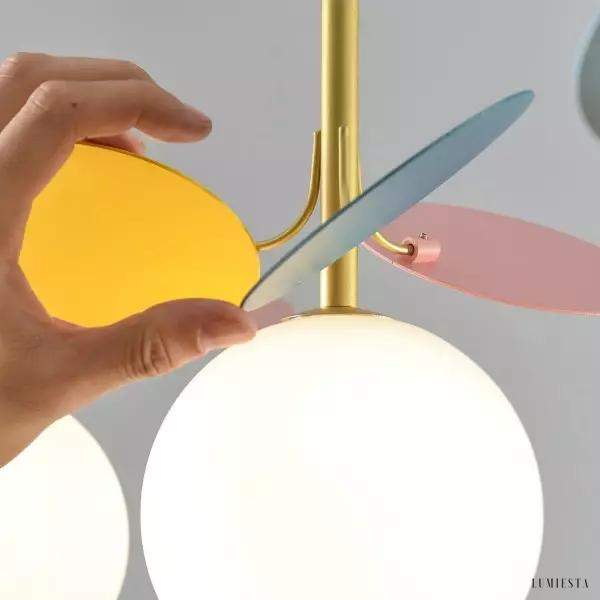 image_12-86.jpg Wielokolorowa lampa wisząca szklana kula w designie liścia