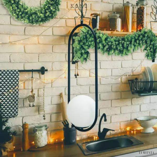Mila - Glass Globe Pendant Lamp Modern Design