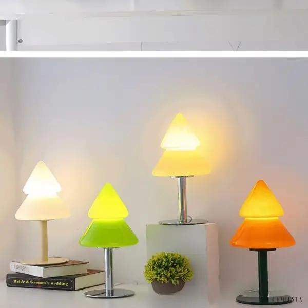 image_13-155.jpg Lampka stołowa w kształcie choinki z kolorowego szkła