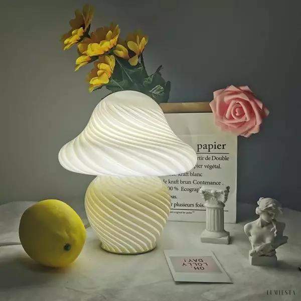 Lampka nocna w kształcie grzyba nowoczesna lampa LED