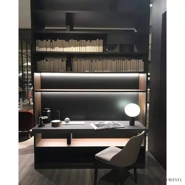 Lampa stołowa Laguna okrągła złota szklana elegancka 37cm