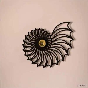 Lampka ścienna LED Nautilus w stylu nowoczesnym 50 cm