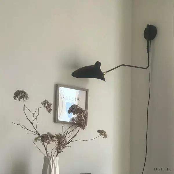 image_13-192.jpg Obeji - Lampa ścienna stylowa z regulowanym kloszem