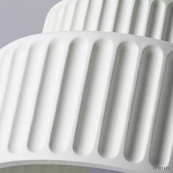 Lampa sufitowa z żywicy w stylu skandynawskim 23 cm