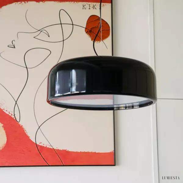 image_13-36.jpg Lampa Wisząca Rosa Nowoczesny Minimalizm Czarny Biały