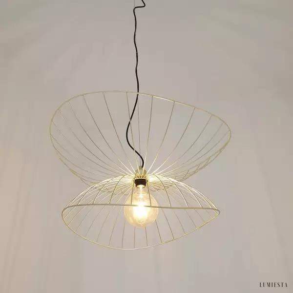 Ray Metalowa Wisząca Lampa z Oryginalnym Kształtem