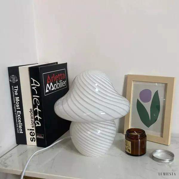 Lampka nocna w kształcie grzyba nowoczesna lampa LED