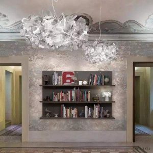 Lampa wisząca Slamp Clizia w nowoczesnym stylu cloud