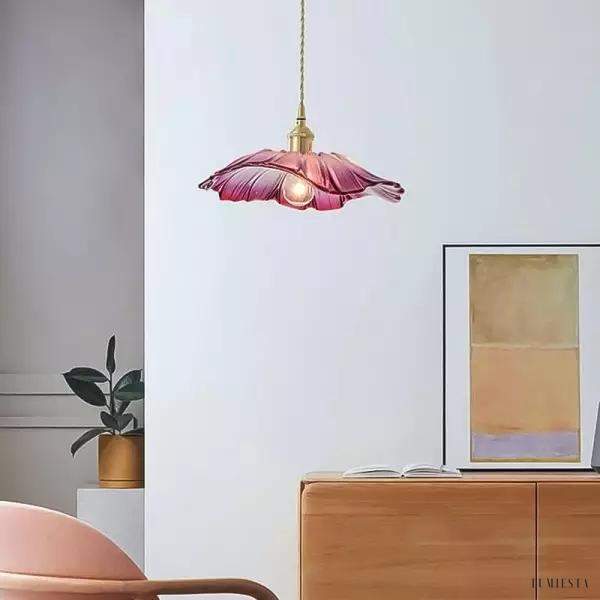 image_16-11.jpg Szklana lampa wisząca retro Lotus z przezroczystym kloszem