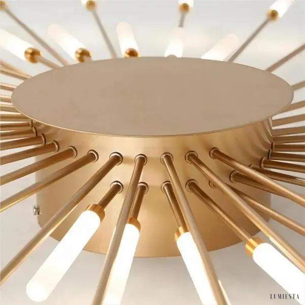 Nowoczesna lampa sufitowa Sputnik z efektem fajerwerków