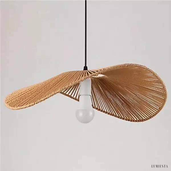 image_17-15.jpg Rattanowa lampa wisząca Wabi Sabi ze słomkowym kapeluszem