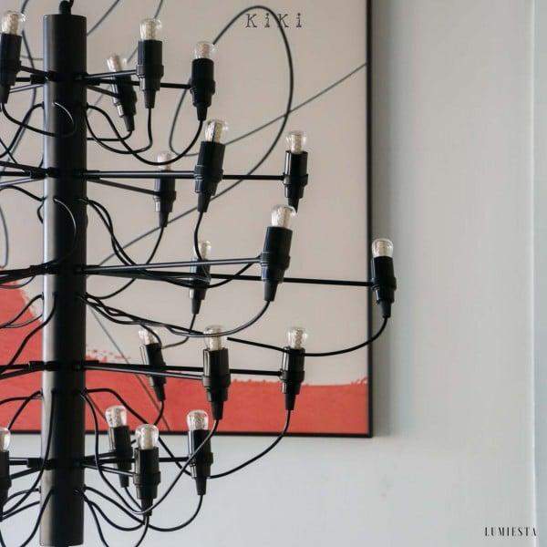 Elegancki żyrandol Nil w kształcie pająka z 30 głowicami