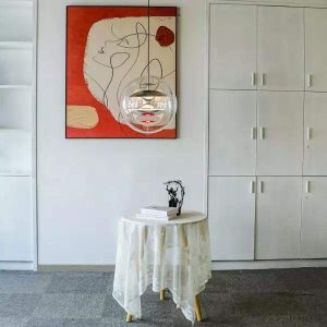 Lampa wisząca West nowoczesny klosz kula eleganckie oświetlenie