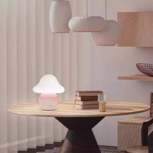 Lampka nocna w kształcie grzyba nowoczesna lampa LED