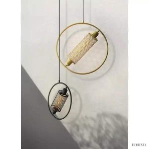 image_2-149.jpg Postmodernistyczna lampa wisząca Iron NET w stylu retro