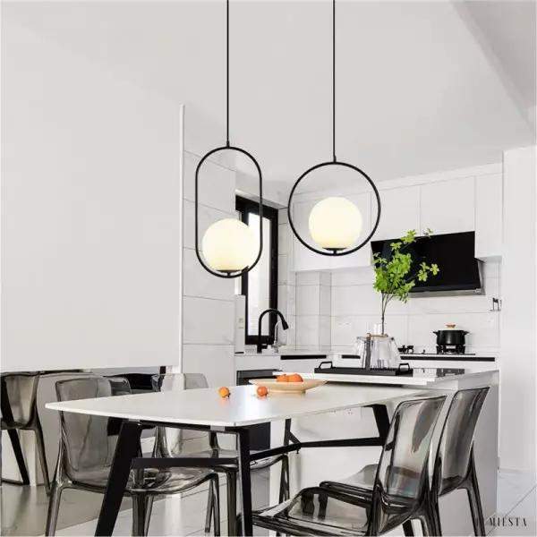 Mila - Glass Globe Pendant Lamp Modern Design