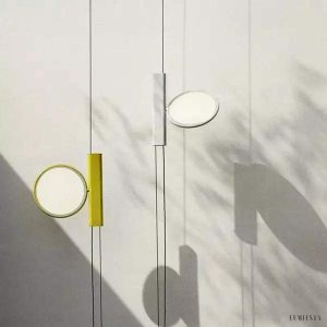 Lampa wisząca Foli minimalistyczna z regulowanym kloszem