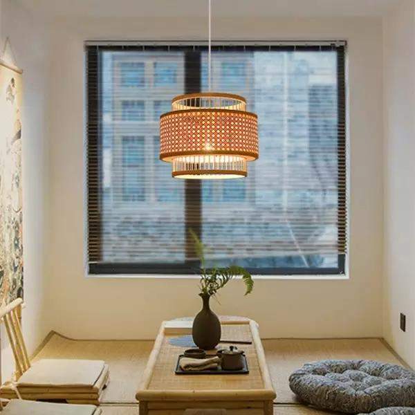 Lampa wisząca Zen Wabi-sabi w stylu azjatyckim