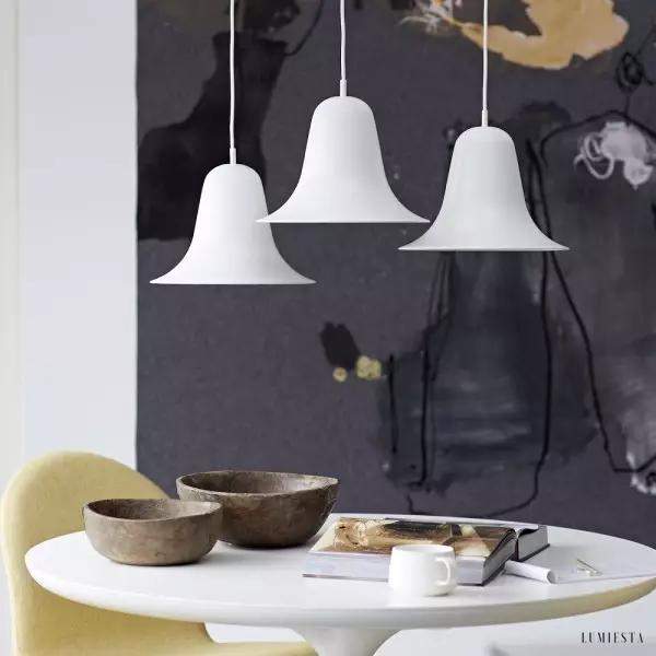 Lampa Wisząca Hat z rozkloszowanym kloszem elegancka