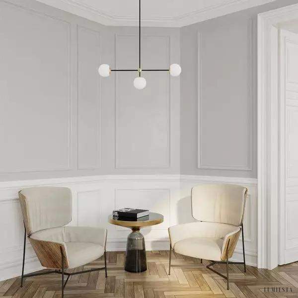 Lampa wisząca SI w stylu nowoczesnym z ręcznie dmuchanym szkłem