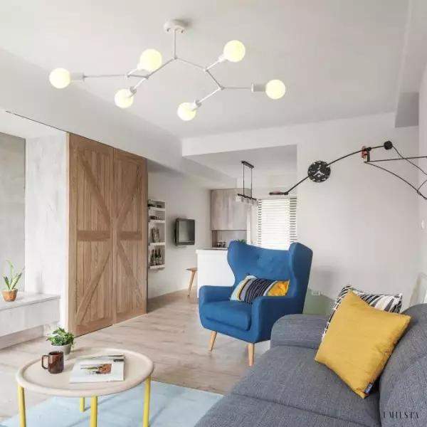 Lampa wisząca Molecular Minimal w stylu industrialnym