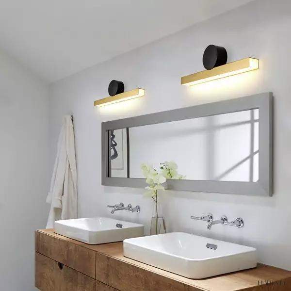 Lampa ścienna Calé geometria i elegancja z wbudowanym LED