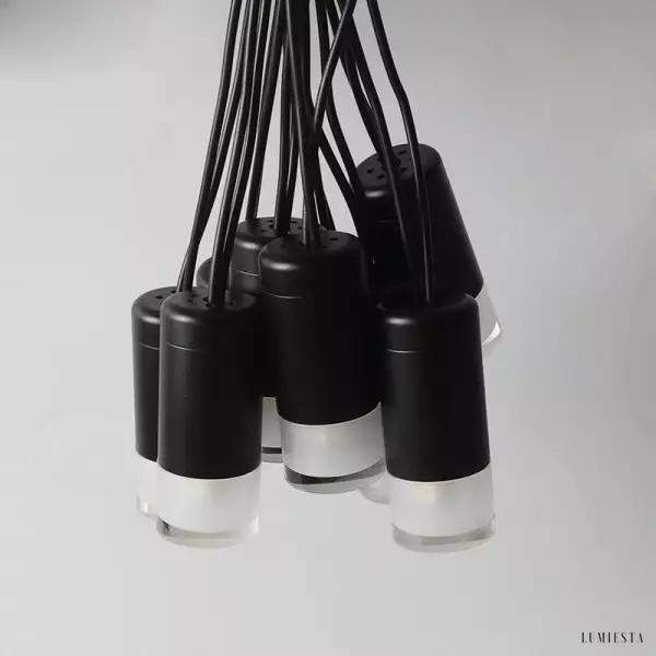 Lampa wisząca Linx z metalowymi detalami personalizowana