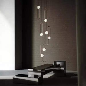 Mila - Glass Globe Pendant Lamp Modern Design