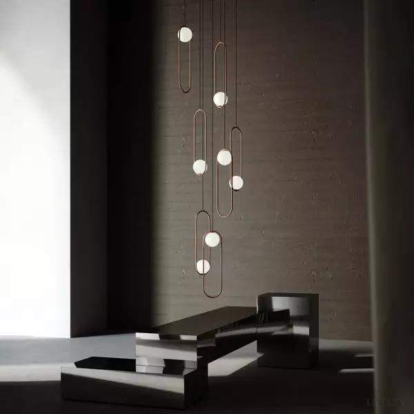 Mila - Glass Globe Pendant Lamp Modern Design