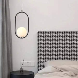 Mila - Glass Globe Pendant Lamp Modern Design