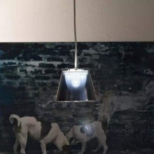 Lampa wisząca Tabi z półprzezroczystym kloszem LED