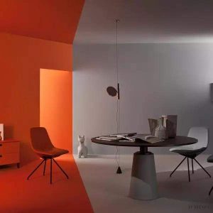 Lampa wisząca Foli minimalistyczna z regulowanym kloszem