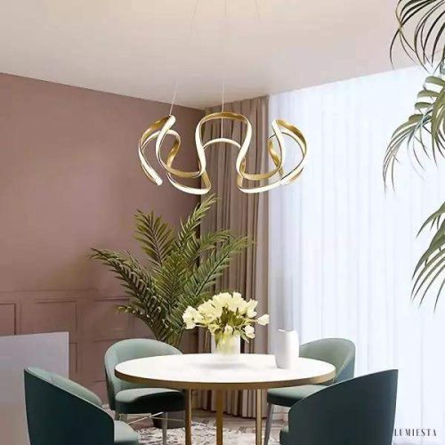 Lampa wisząca Balet LED minimalistyczny żyrandol nowoczesny